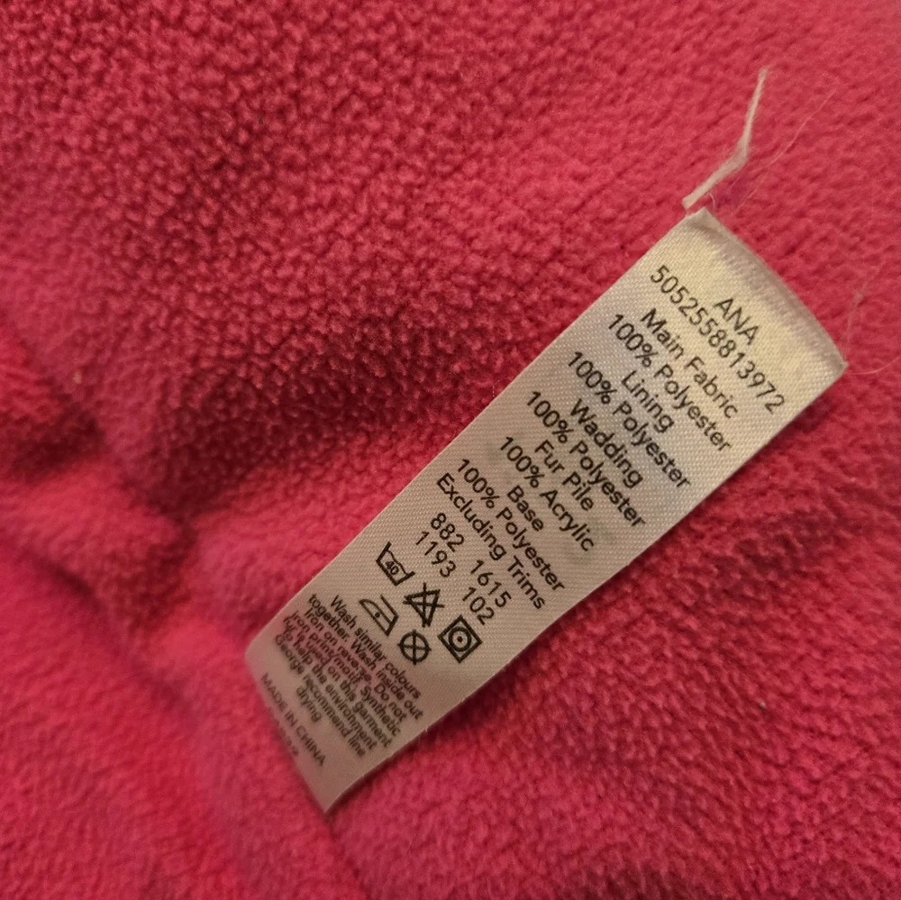 Vintage Y2k 2003 Peppa Pig Pink Polka Dot Hooded Jacket